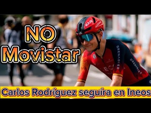 Carlos Rodríguez seguíra en el Ineos
