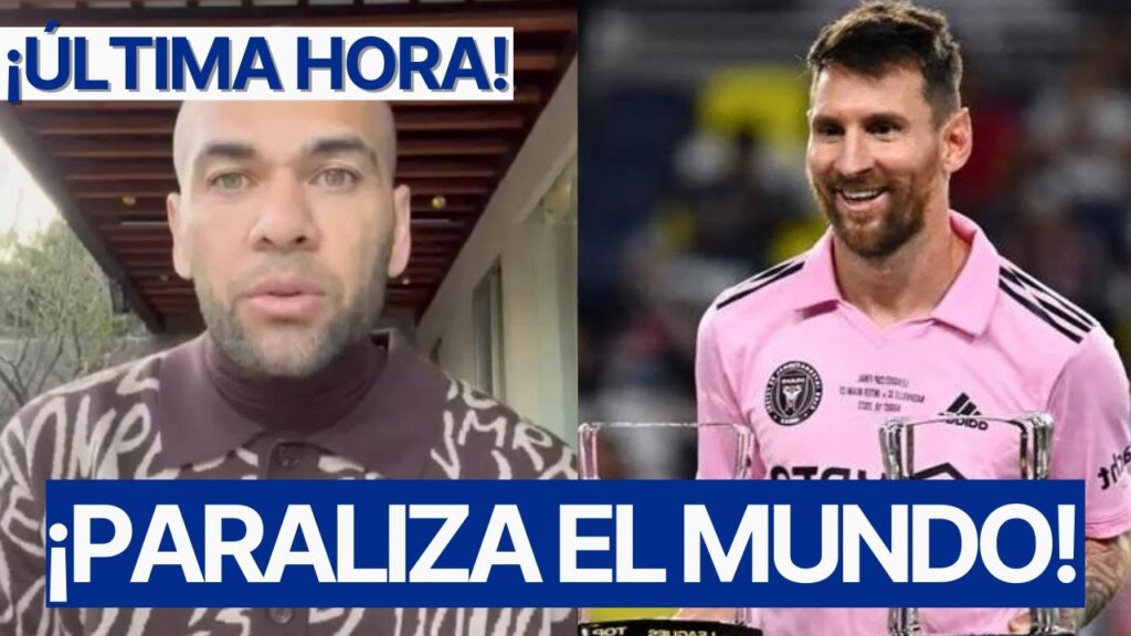 DANI ALVES PARALIZA AL MUNDO con MENSAJE PARA LIONEL MESSI tras GANAR LA FINAL con INTER MIAMI