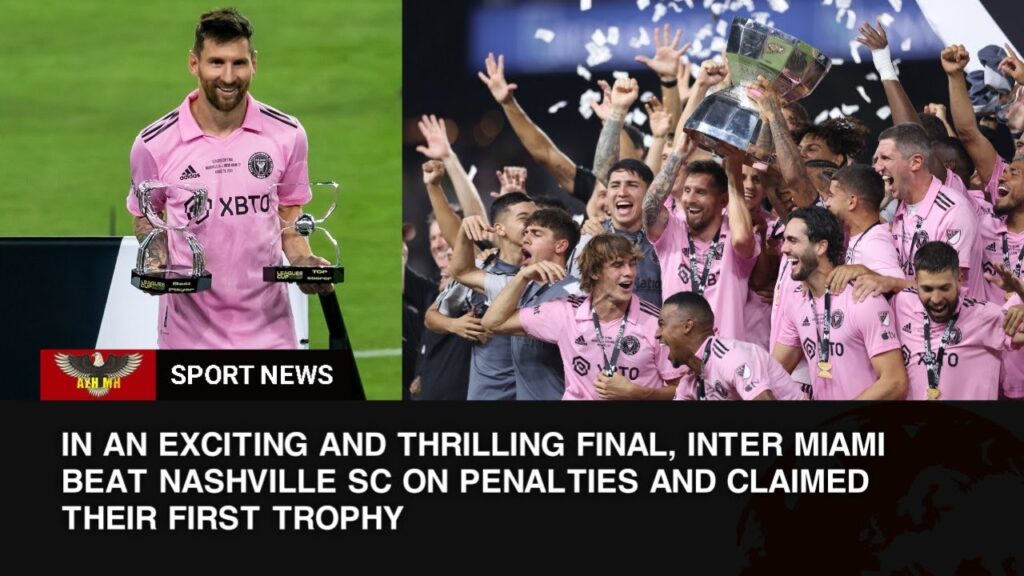 Messi became the most accomplished footballer after Inter Miami won its first trophy Messi became the most accomplished footballer after Inter Miami won its first trophy