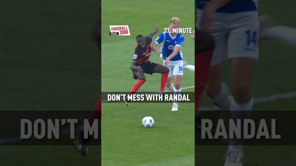 Don’t mess with Randal Kolo Muani! #bundesliga #eintracht #frankfurt