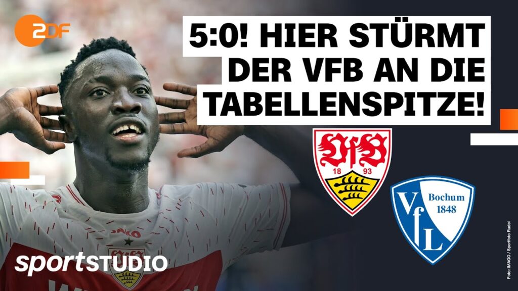 VfB Stuttgart - VfL Bochum 1848 | Bundesliga, 1. Spieltag Saison 2023/24 | sportstudio