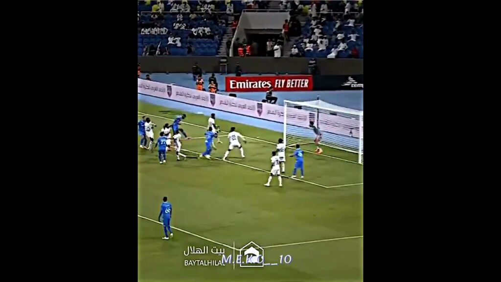 هدف الهلال الاول على الشباب - عن طريق محمد كنو 🔥💙