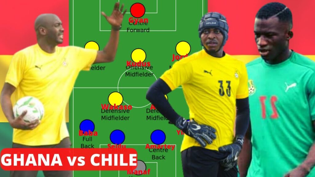 Black Stars Best XI vs Chile in Kirin Cup 3rd Place // New Goalkeeper🧤⚽️🔥???