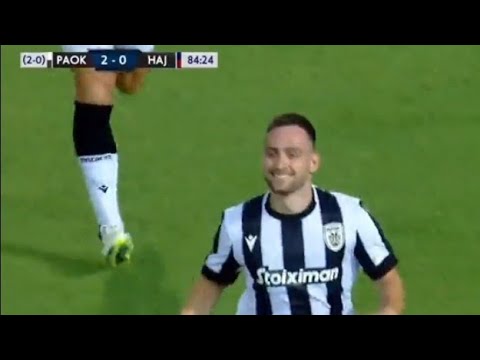 PAOK Thessaloniki FC vs Hajduk Split 3-0 Andrija Zivkovic & Stefan Schwab score in win Match recap