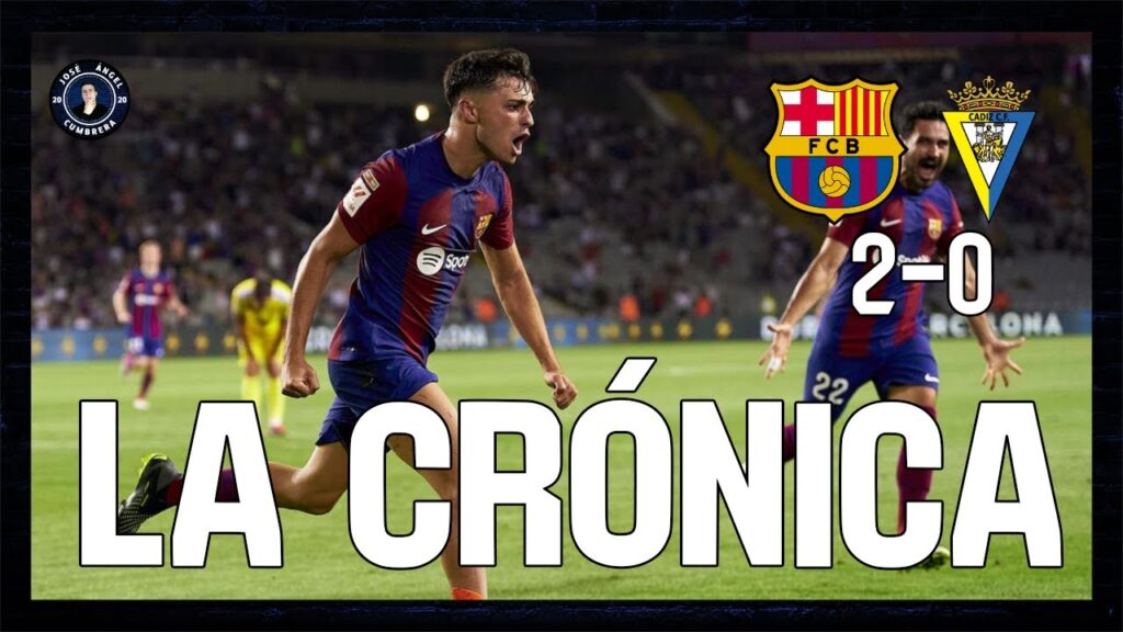 PEDRI Y FERRÁN TORRES TUMBAN A LEDESMA | BARÇA 2-0 CÁDIZ | JORNADA 2 LaLiga EA Sports