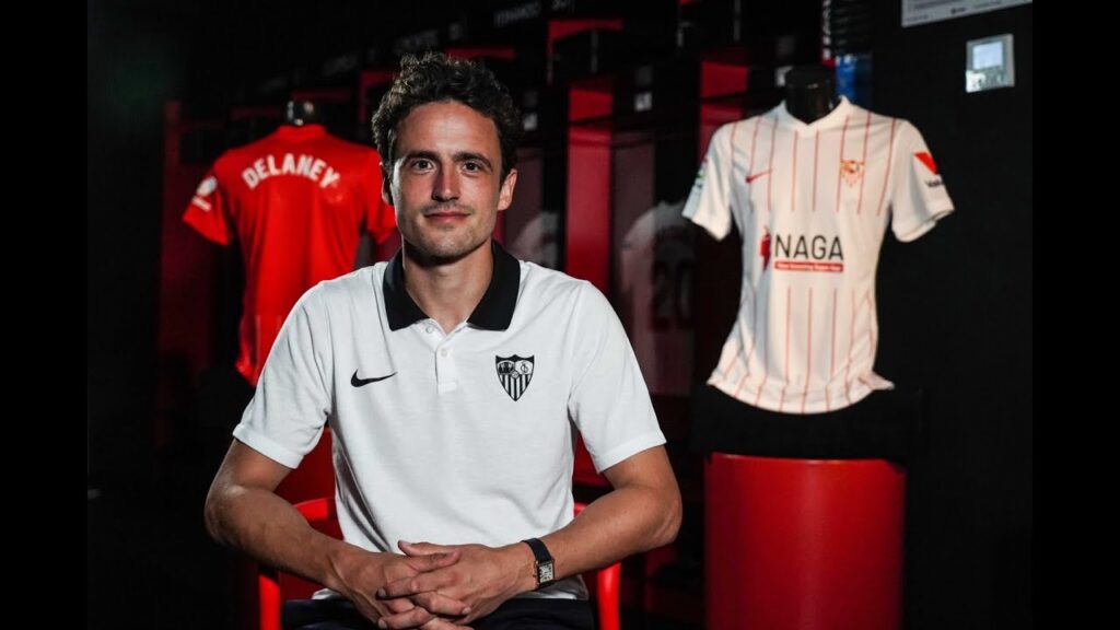 La primera entrevista a Thomas Delaney como sevillista
