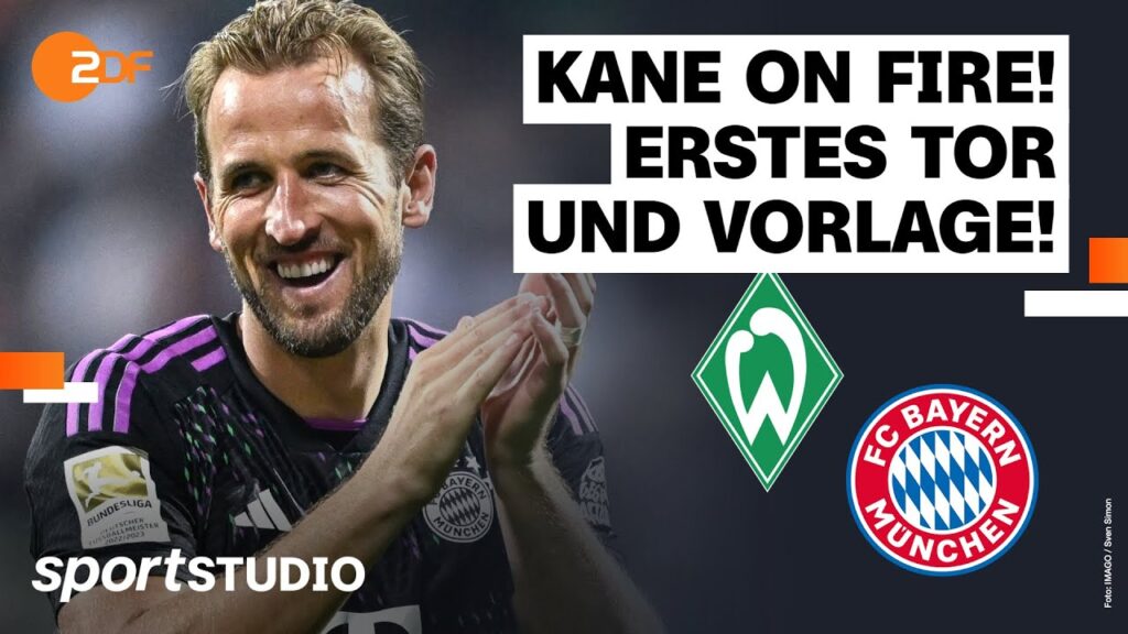 SV Werder Bremen – FC Bayern München | Bundesliga, 1. Spieltag Saison 2023/24 | sportstudio SV Werder Bremen - FC Bayern München | Bundesliga, 1. Spieltag Saison 2023/24 | sportstudio