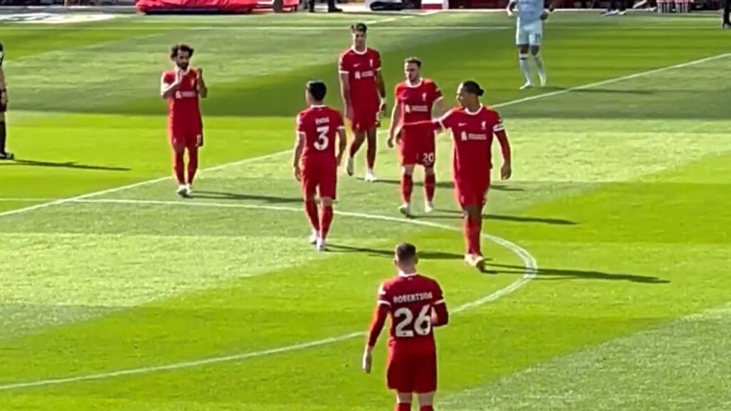 Liverpool Players Reaction To Wataru Endo’s Liverpool Debut Liverpool Players Reaction To Wataru Endo’s Liverpool Debut