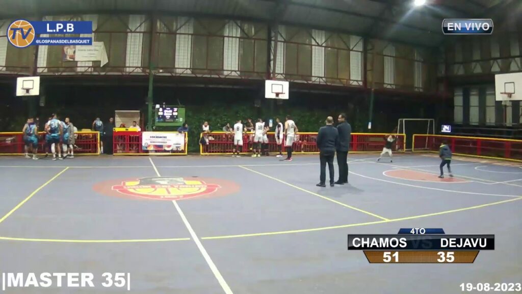 | MASTER 35 FINAL DE GRUPO  | LOS CHAMOS MAX VS DEJAVU