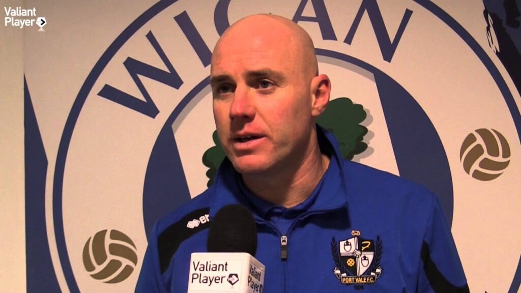 Freeview: Rob Page Post Wigan Athletic (A) 2015/16