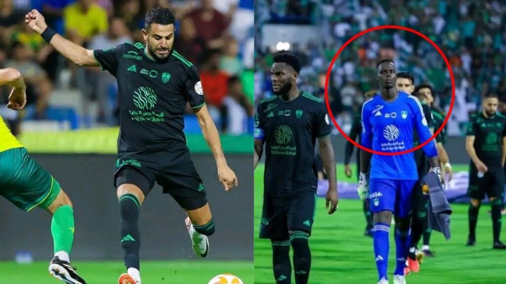Regardez la passe magnifique de Edouard Mendy pour Mahrez