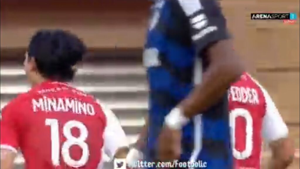 Takumi Minamino Goal, Monaco vs Strasbourg (3-0) Tous les buts et faits saillants
