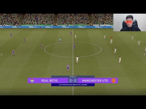 لعبة ريال بيتيس ضد مانشستر يونايتد فيفا