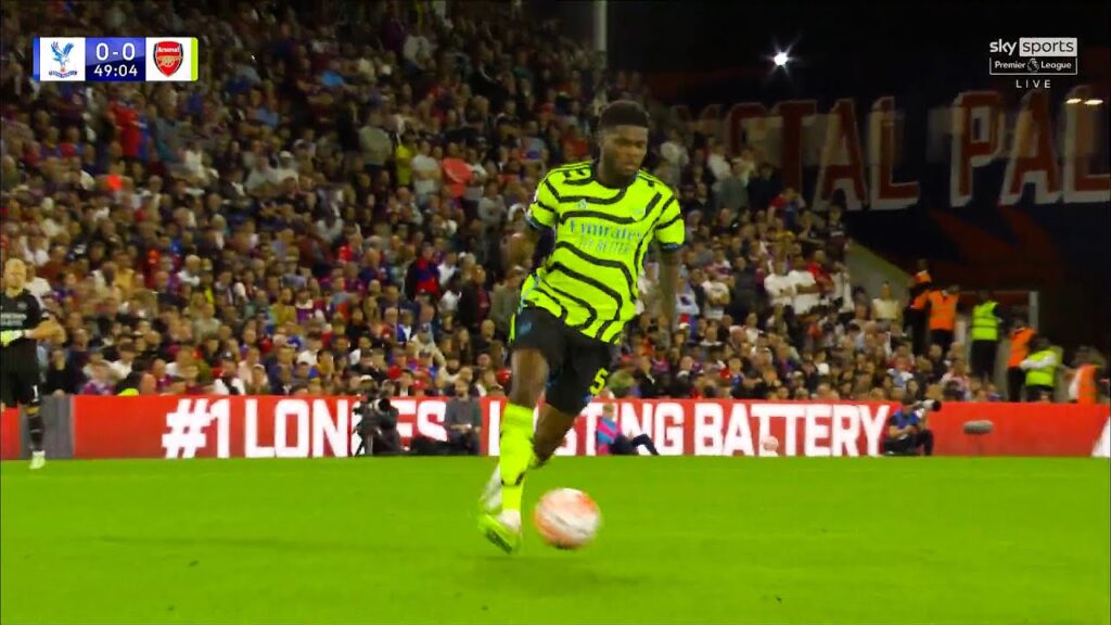 Thomas Partey is Superb Vs Crystal Palace !