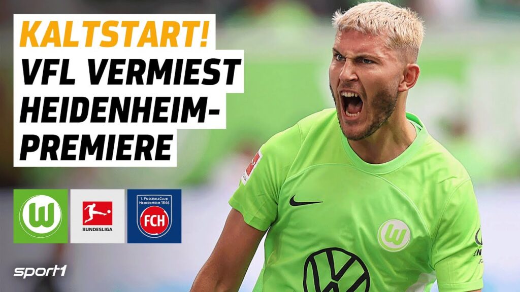 VfL Wolfsburg - 1. FC Heidenheim | Bundesliga Tore und Highlights 1. Spieltag