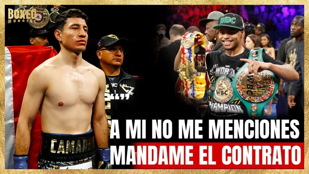 Shakur Stevenson se metió con el mexicano equivocado y le terminan cerrando la boca.