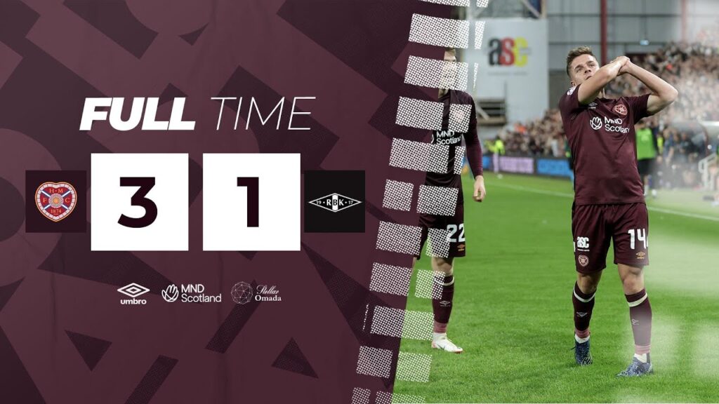 Cameron Devlin goal | HEARTS VS ROSENBORG (3-1 ) ALL GOALS & HIGHLIGHTS