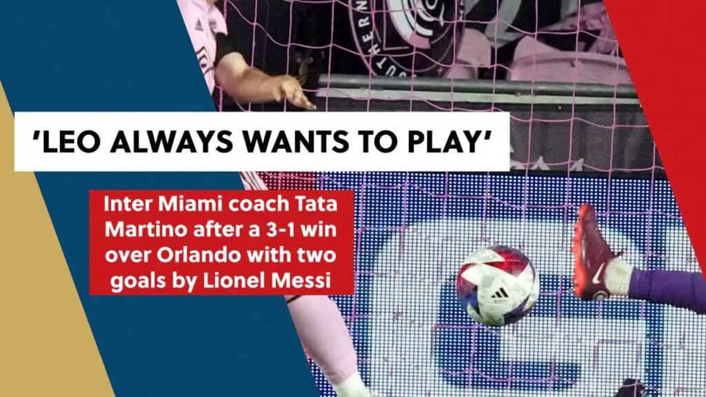 "Team's starting to take shape" Martino pleased after Messi brace in 3-1 win over Orlando City.