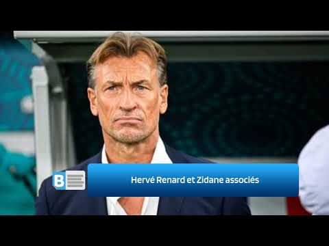Hervé Renard et Zidane associés