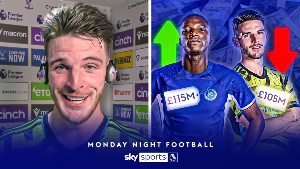 Declan Rice REACTS to Moises Caicedo breaking his British transfer record! 😂