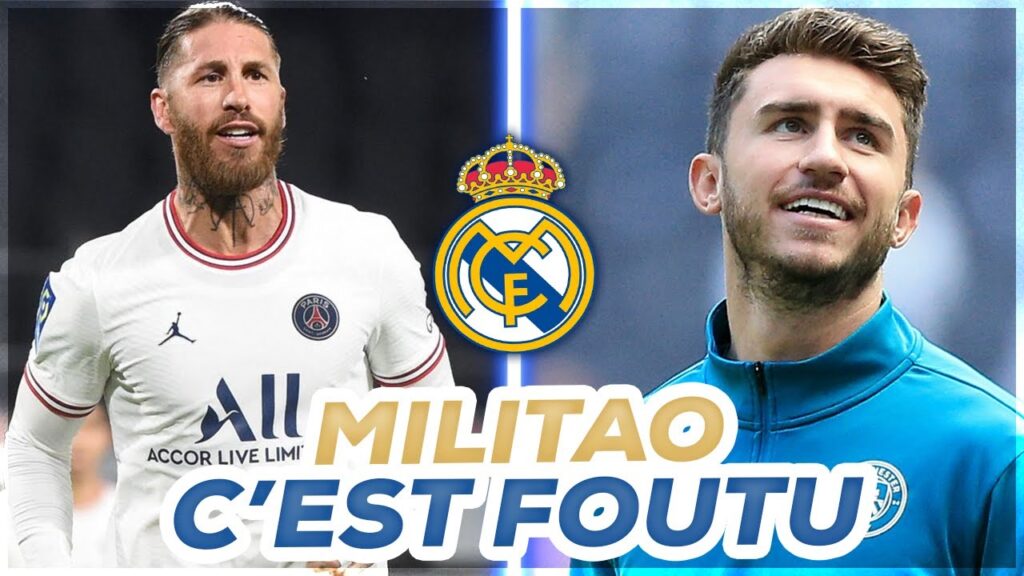 SERGIO RAMOS ou AYMERIC LAPORTE pour REMPLACER MILITAO au REAL MADRID ?