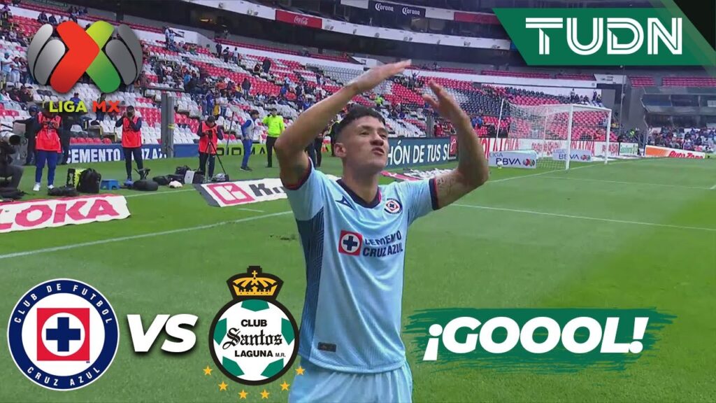 ¡LE DAN LA VUELTA! Antuna marca de penal |  Cruz Azul 2-1 Santos | AP2023-J4 | Liga Mx | TUDN
