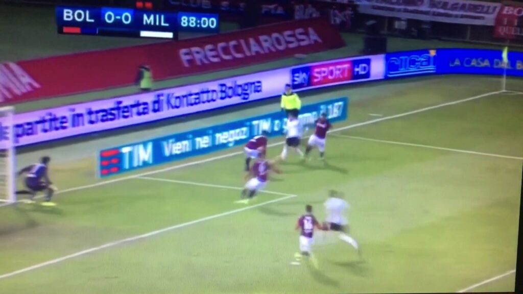 MARIO PASALIC AMAZING GOAL Bologna vs Milan 0:1 HD