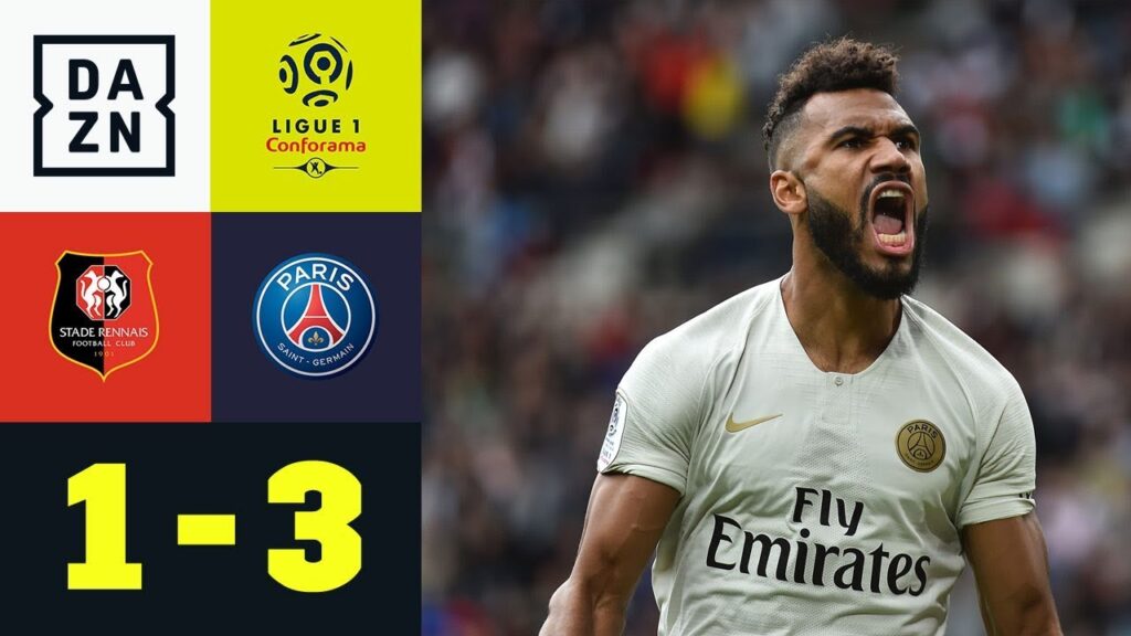 Premieren-Tor für Joker Eric Maxim Choupo-Moting: Stade Rennes - Paris SG 1:3 | Ligue 1 | DAZN