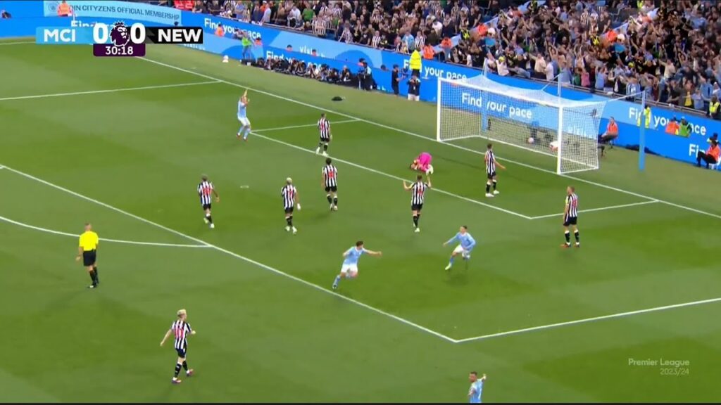 Julián Álvarez Goal | Manchester City vs Newcastle 1-0 Extended Highlights | Premier League 2023/24