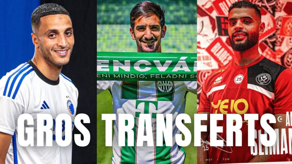 🇹🇳 Ben Slimane à Sheffield, Achouri à Copenhague, le Mercato des joueurs Tunisiens !