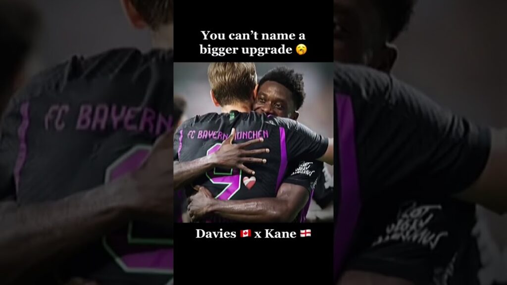 Harry Kane and Alphonso Davies are alreay doing wonders together 🔥 #alphonsodavies