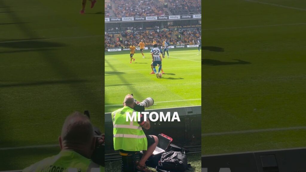 Kaoru Mitoma Magic Skills vs Wolverhampton