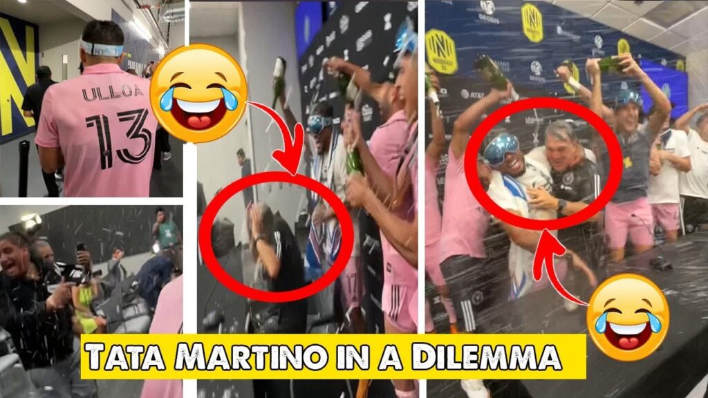 Watch what Inter Miami team did with their coach Tata Martino