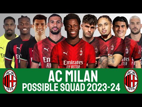 AC Milan Possible Squad 2023-24 With Yunus Musah | AC MILAN | SERIE A