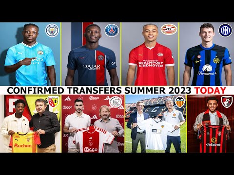 CONFIRMED TRANSFERS TODAY ✅Jérémy Doku,Benjamin Pavard,De Paul,Otávio,Dest, Kolo Muani...🔥