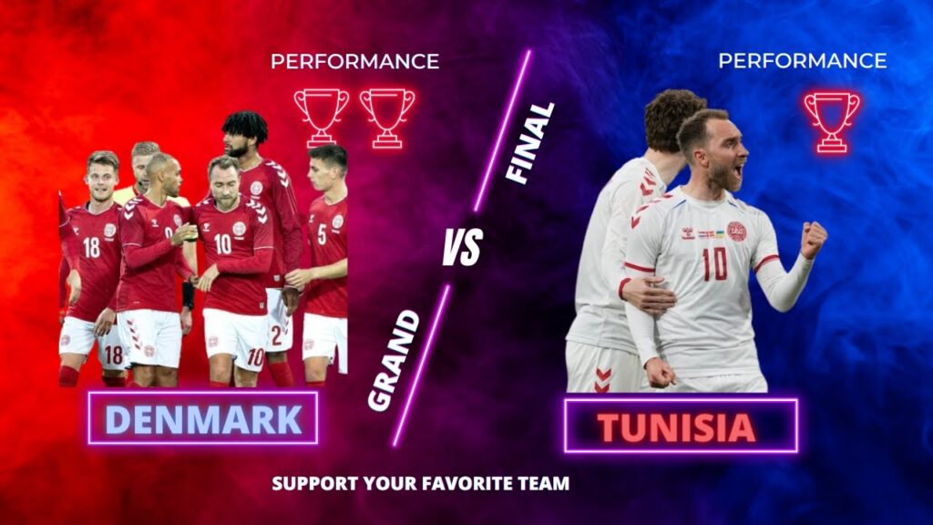 DENMARK VS TUNISIA