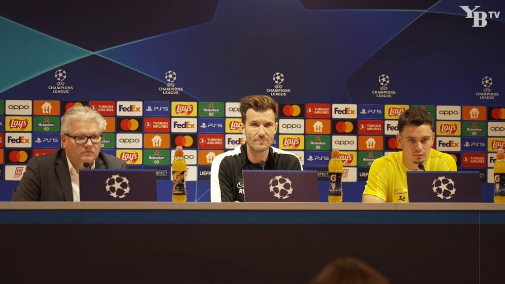 Medienkonferenz vor Maccabi Haifa - YB