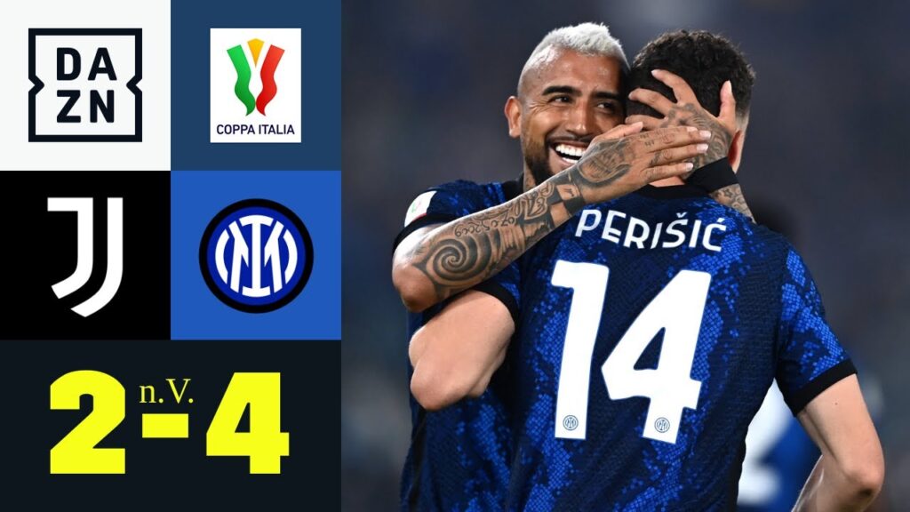 Später Doppelschlag! Perisic knallt Inter zur Coppa: Juventus - Inter 2:4 n.V. | Coppa Italia | DAZN
