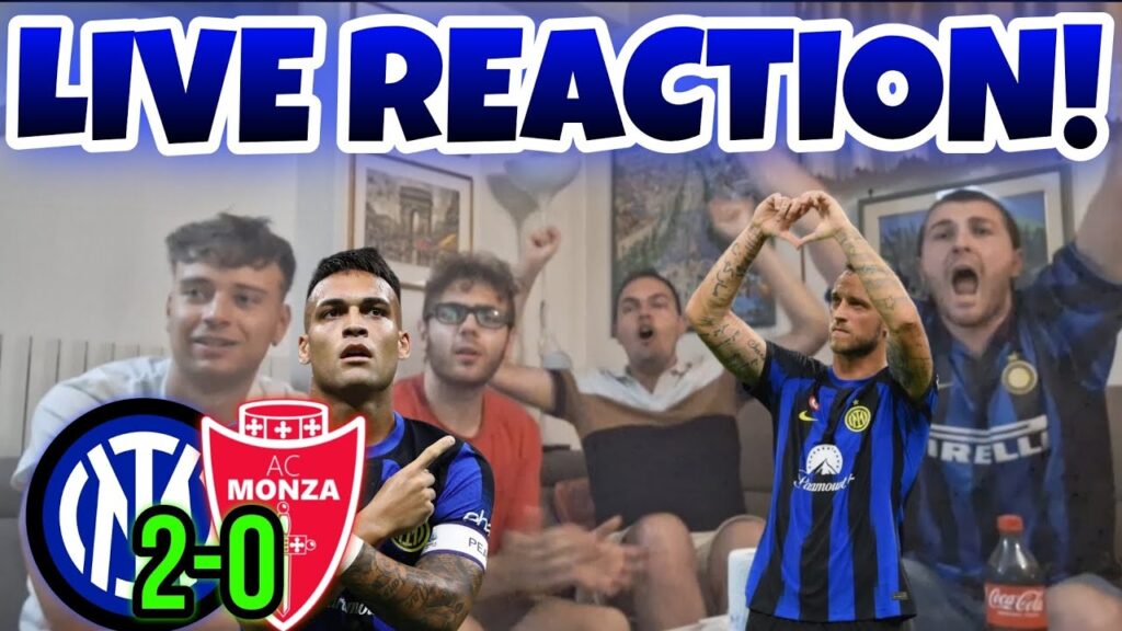 LAUTARO CERTEZZA, ARNAUTOVIC SUBITO DECISIVO‼️ - LIVE REACTION  INTER-MONZA 2-0