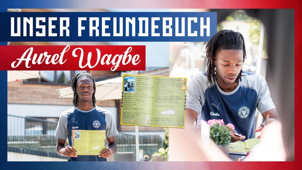 Unser Freundebuch - "Viele nennen mich auch Camavinga!" 📒 | Neuzugang Aurel Wagbe im Portrait