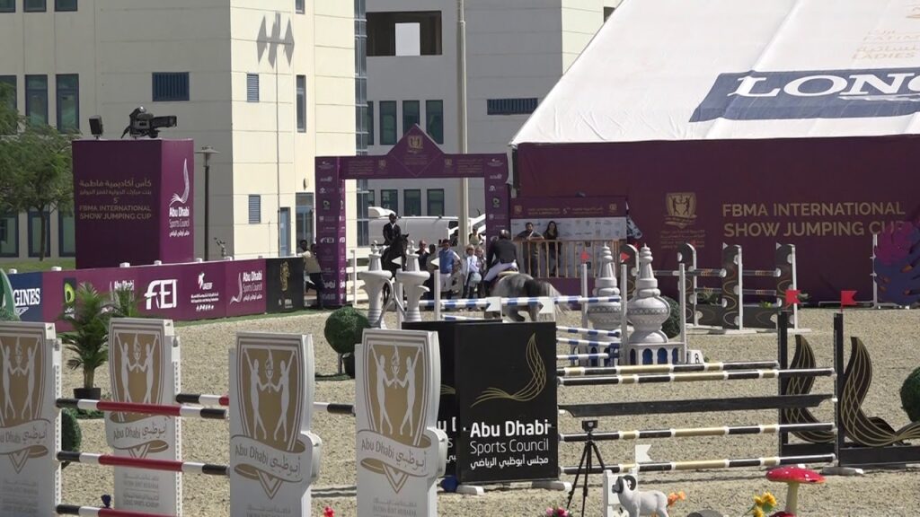 Jump-off Grande Cherie PJ with Hamad Ali Al Kirbi.