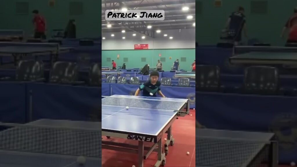 Patrick Jiang (ICC) on Fire 🔥 showing his Table Tennis Skills
