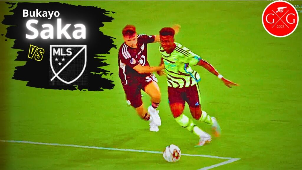 Bukayo Saka vs MLS All-Stars:Man of The MATCH | Gooner's Galaxy