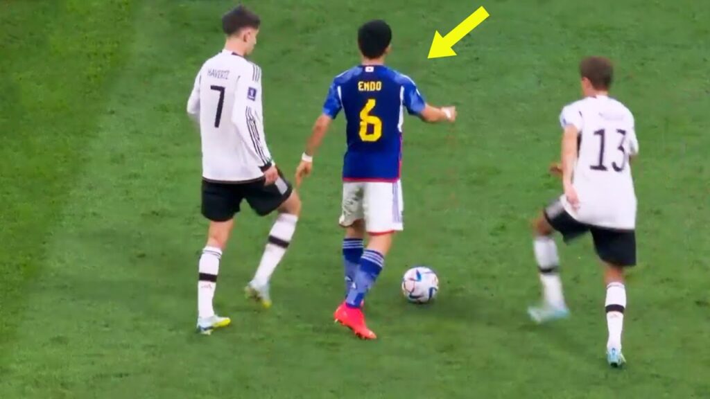 Wataru Endo Dominant Display Against Germany WC 2022
