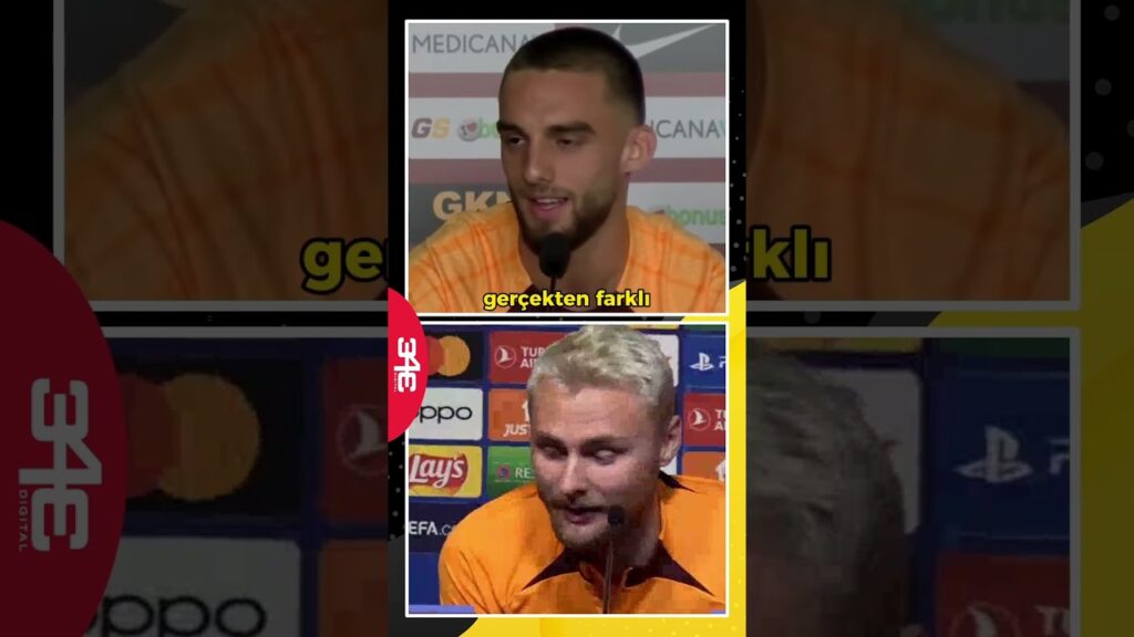 😎🦁 Berkan Kutlu ve Victor Nelsson "Rakip fark etmez!" diyor.
