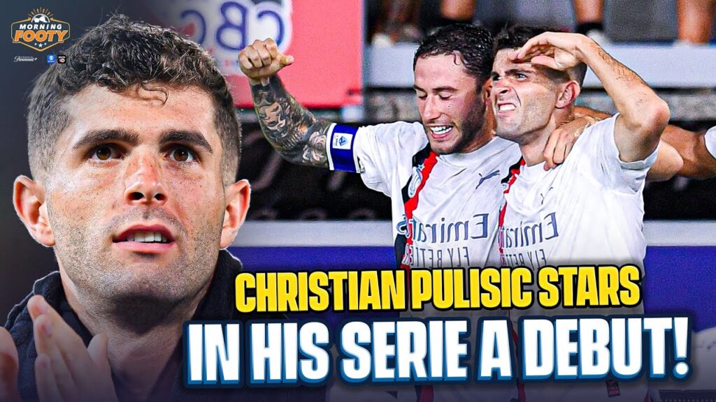 Christian Pulisic showed he can reach his 'WORLD CLASS' potential at AC Milan! 🔴⚫