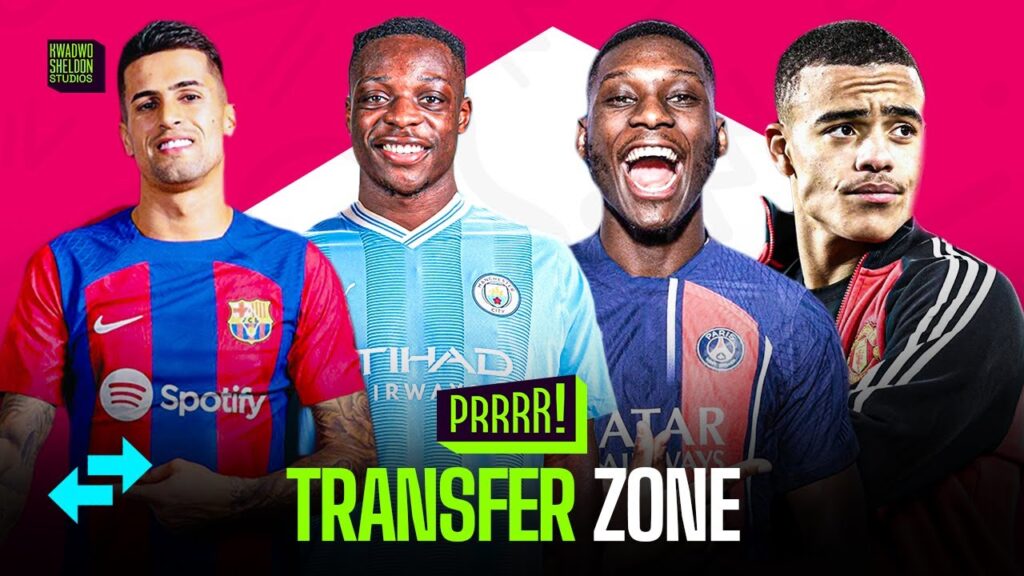João Cancelo to Barcelona + Jérémy Doku Manchester City +  Greenwood a Free Agent + More