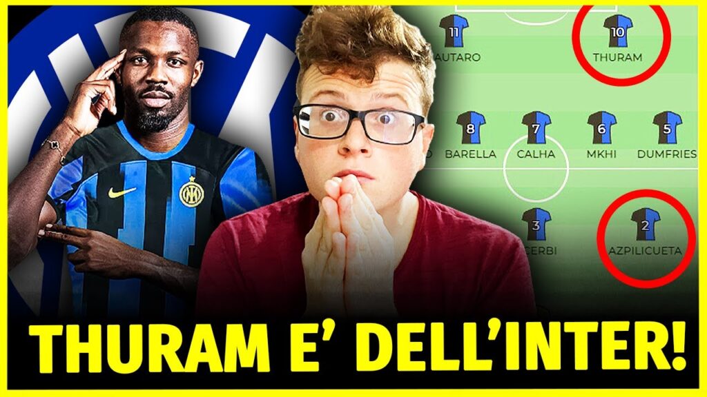COOOOOOOOOOOSA?!?!? THURAM è dell'INTER!!! ODDIOOOOOOOOOOO!!! FERMI TUTTI: IL MIO PENSIERO!