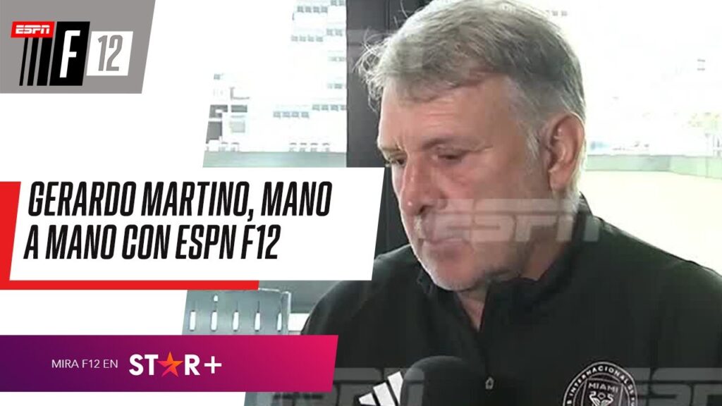 "MESSI NO CAMBIÓ EL GUSTO POR SEGUIR COMPITIENDO": Tata Martino, MANO A MANO en #ESPNF12