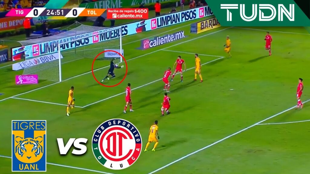 ¡Pero qué atajada de Talavera | Tigres UANL 0 - 0 Toluca | Liga MX - Apertura 2019  - J16 | TUDN
